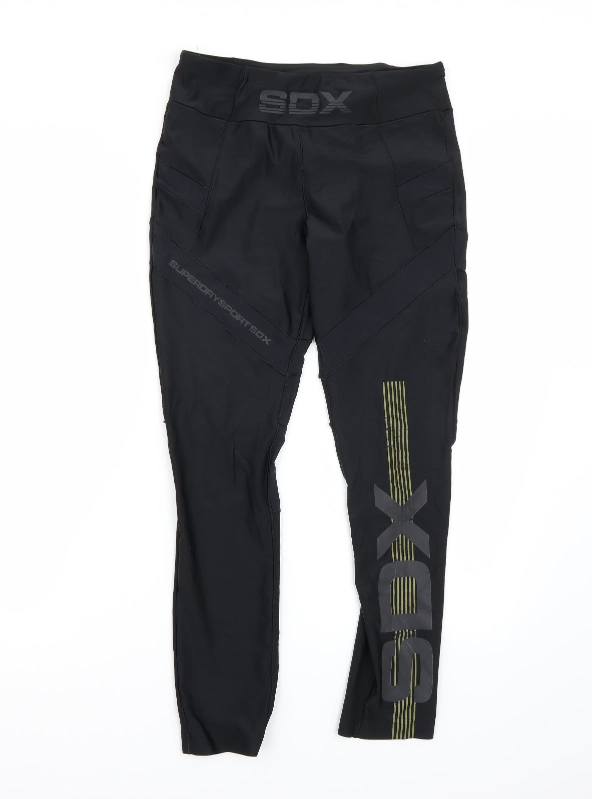 Superdry  Womens Black   Carrot Leggings Size M L26 in