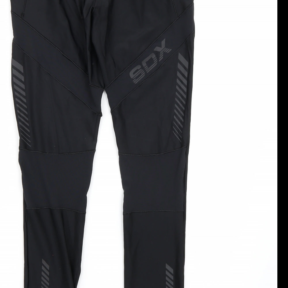 Superdry  Womens Black   Carrot Leggings Size M L26 in