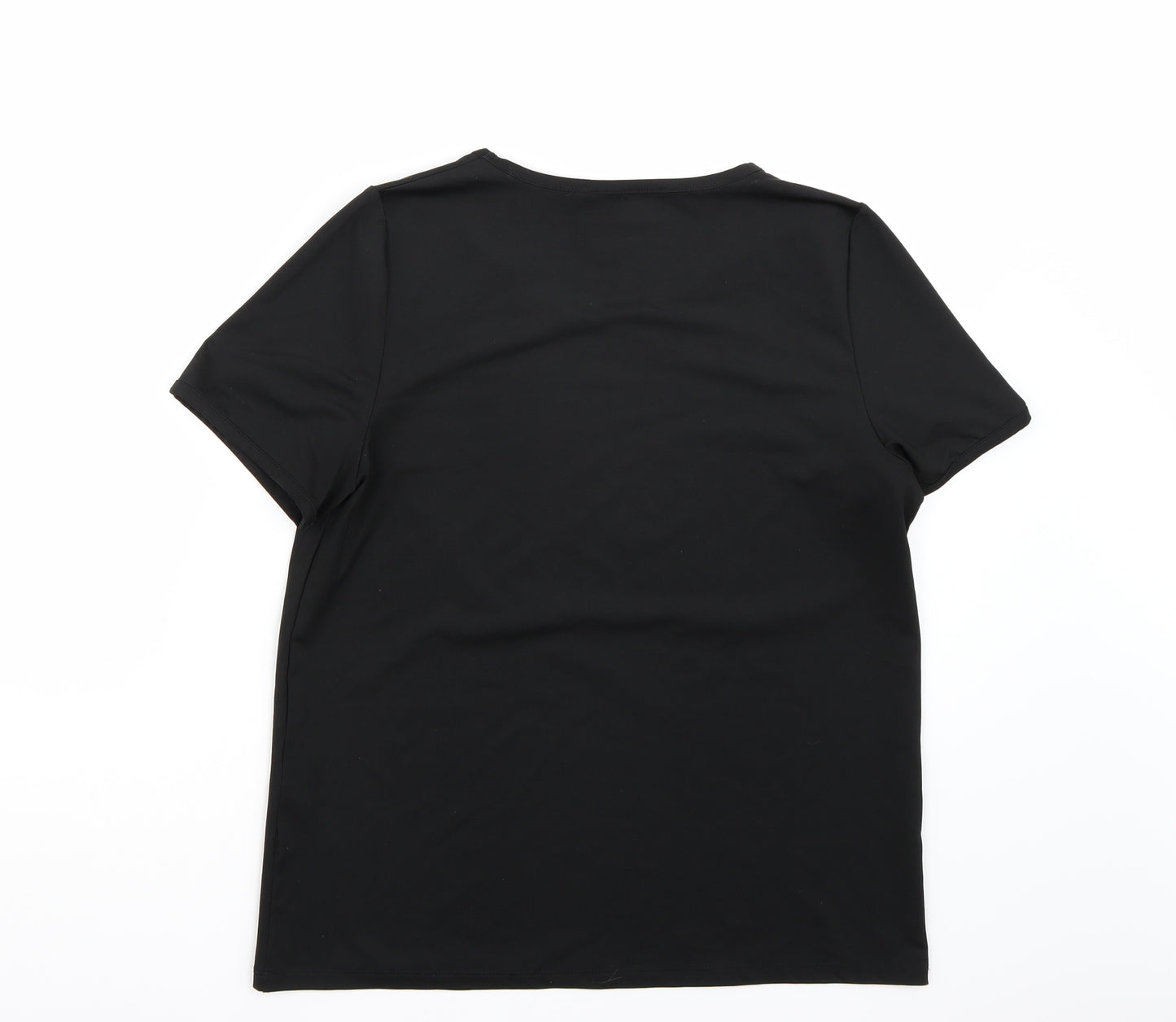 Preworn Womens Black   Basic T-Shirt Size M