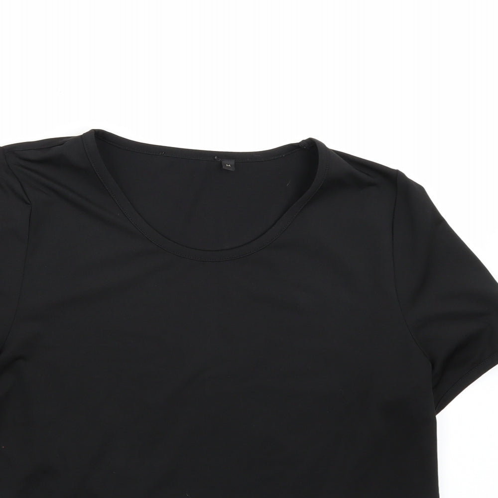 Preworn Womens Black   Basic T-Shirt Size M