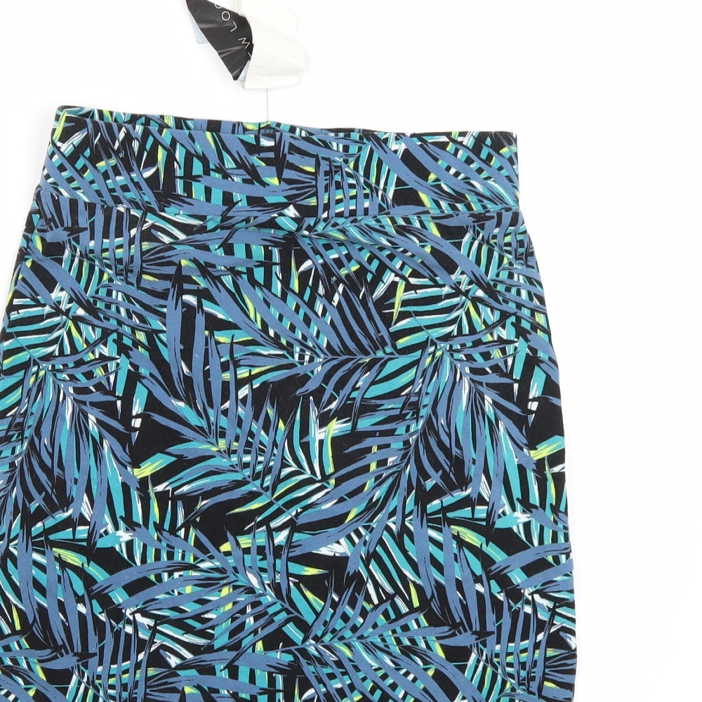 Newlook Womens Blue   A-Line Skirt Size 12