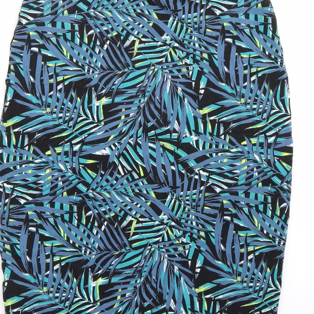Newlook Womens Blue   A-Line Skirt Size 12