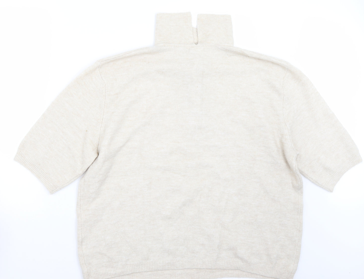 H&M Womens Beige   Pullover Jumper Size L