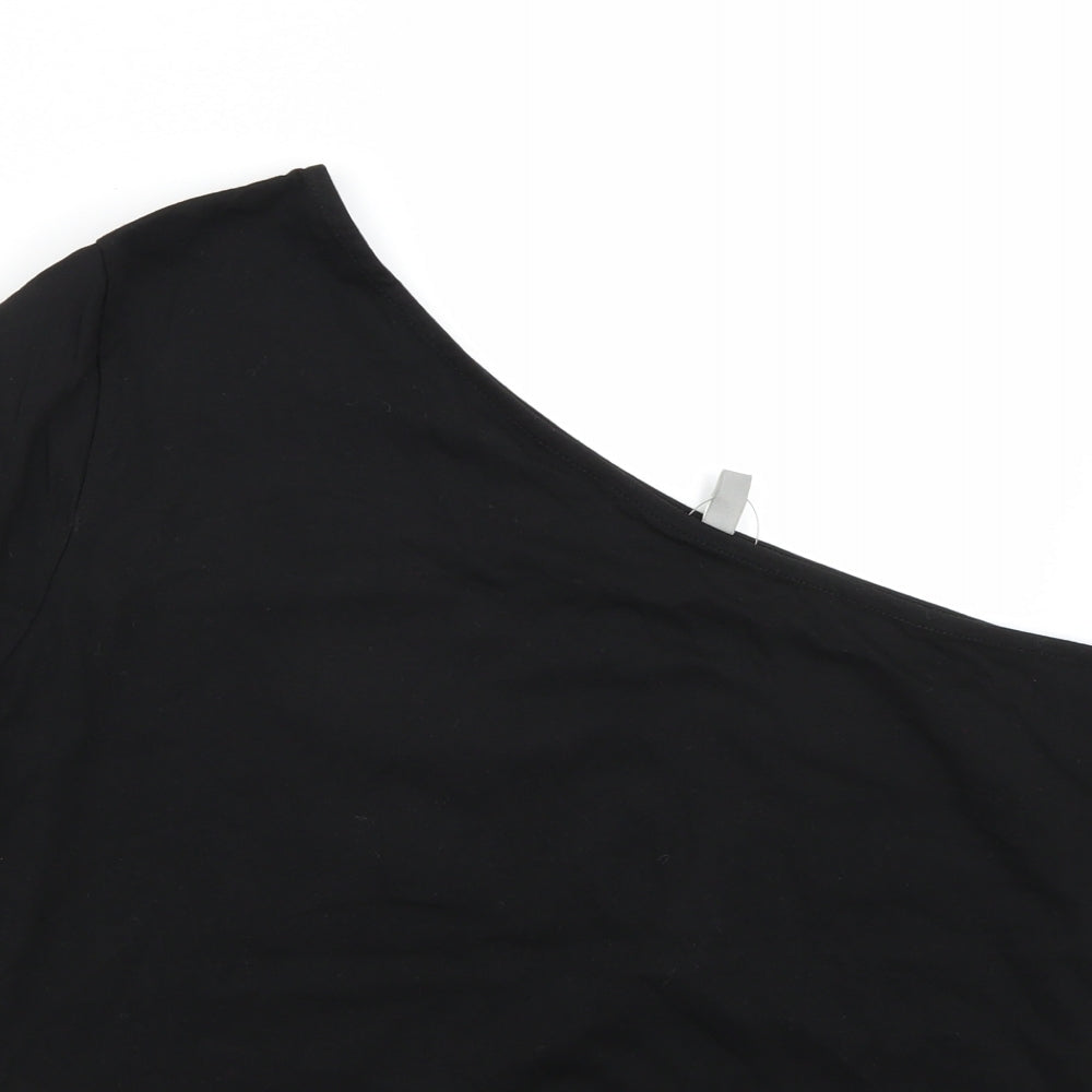 ASOS Womens Black   Basic T-Shirt Size 16