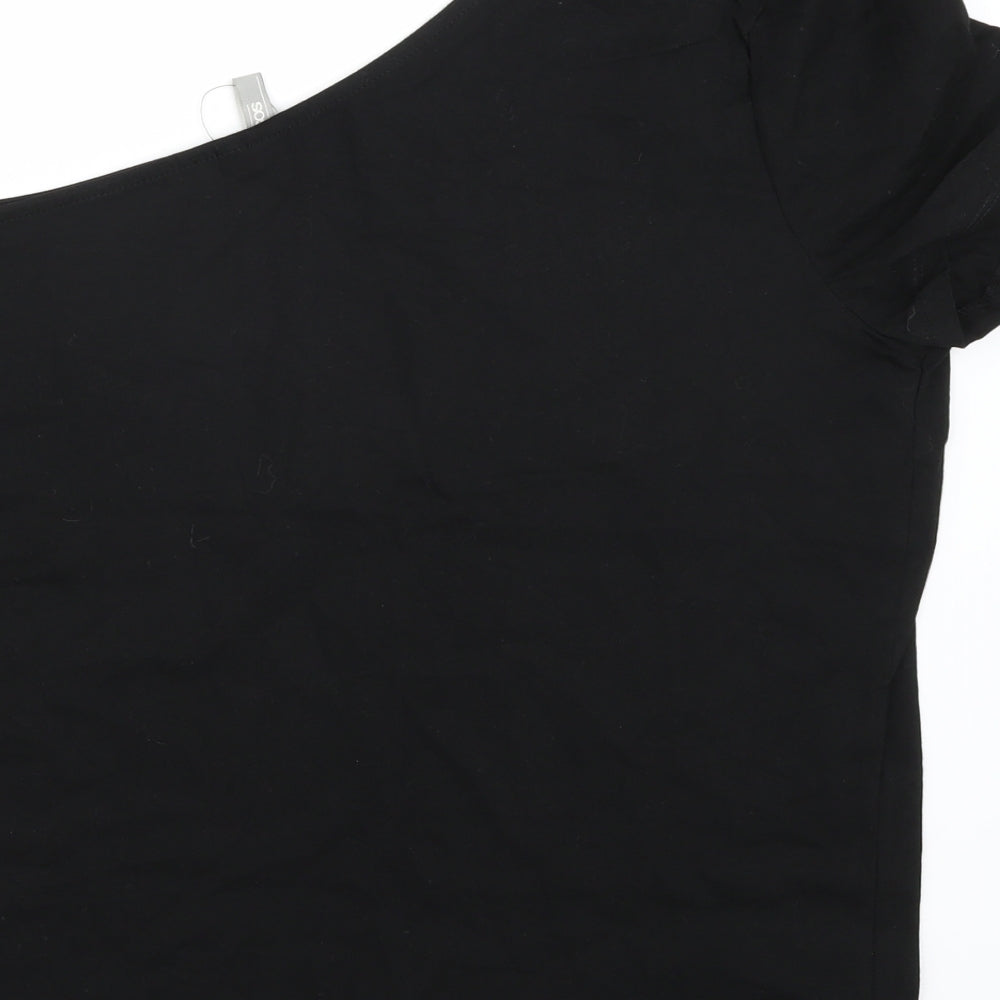 ASOS Womens Black   Basic T-Shirt Size 16