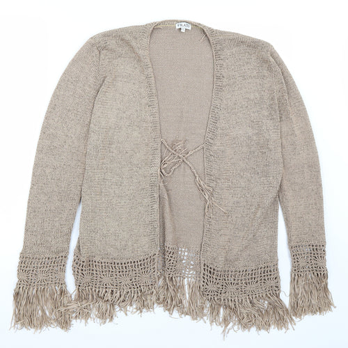 Filati Womens Brown   Cardigan Jumper Size XL