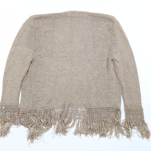 Filati Womens Brown   Cardigan Jumper Size XL