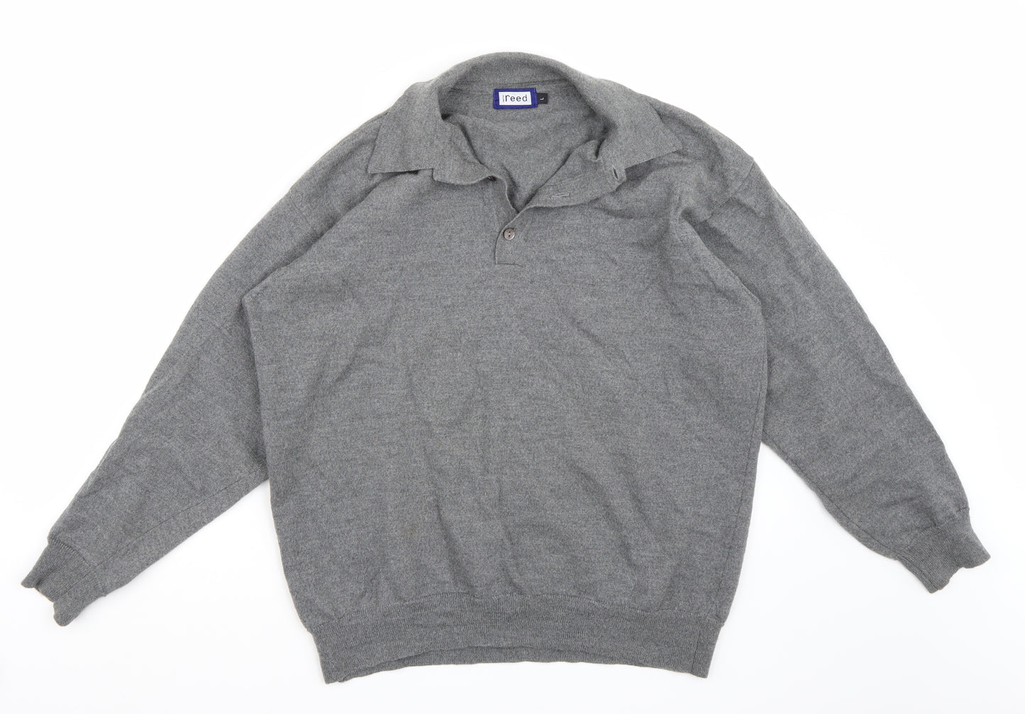 Reed Womens Grey   Pullover Jumper Size L