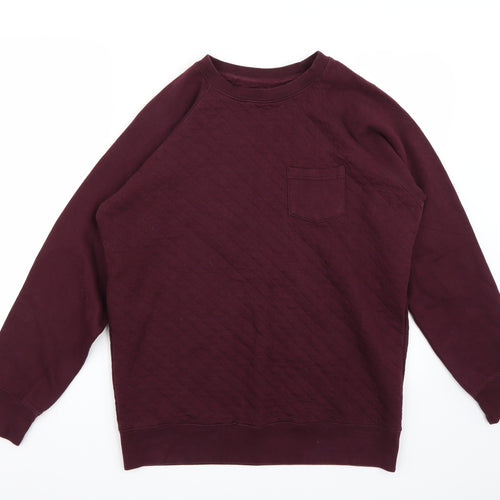 Officers club Mens Purple   Pullover Jumper Size L