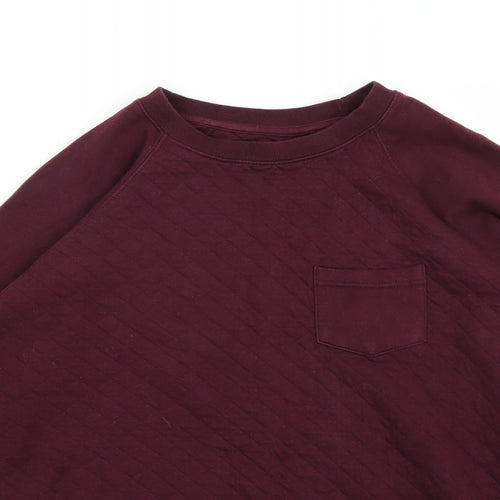 Officers club Mens Purple   Pullover Jumper Size L