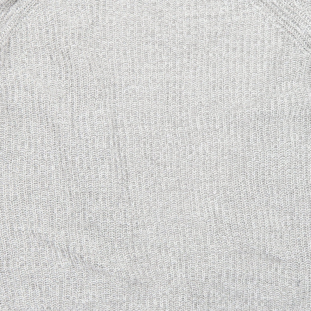 Papaya Womens Grey   Cardigan Jumper Size L
