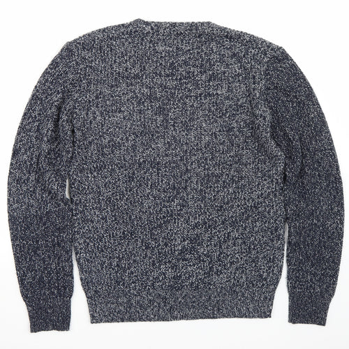 Cedar Wood Mens Blue   Pullover Jumper Size M