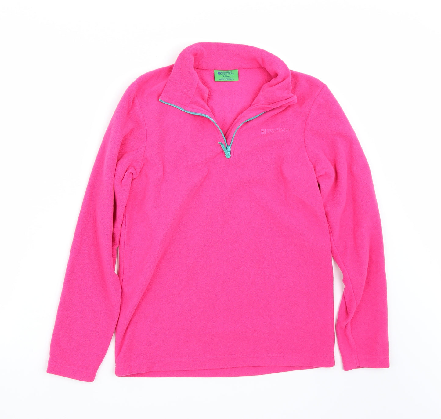 Mountain Warehouse Girls Pink   Pullover Jumper Size 11-12 Years
