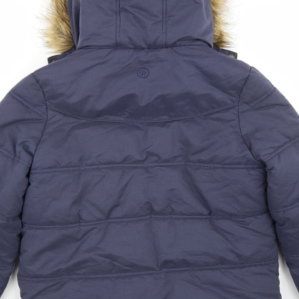 Fatface Girls Blue   Jacket Coat Size 12 Years