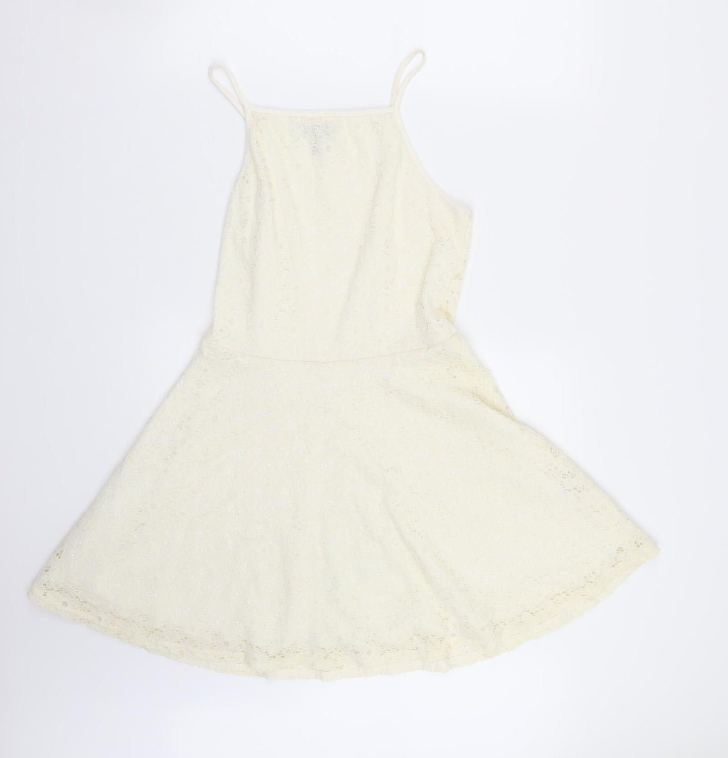 Newlook Girls White   A-Line  Size 14 Years