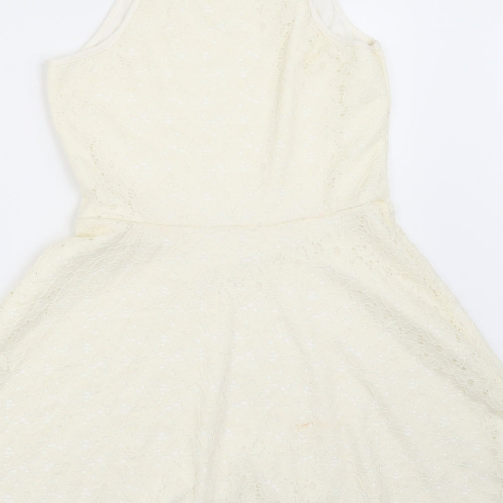 Newlook Girls White   A-Line  Size 14 Years