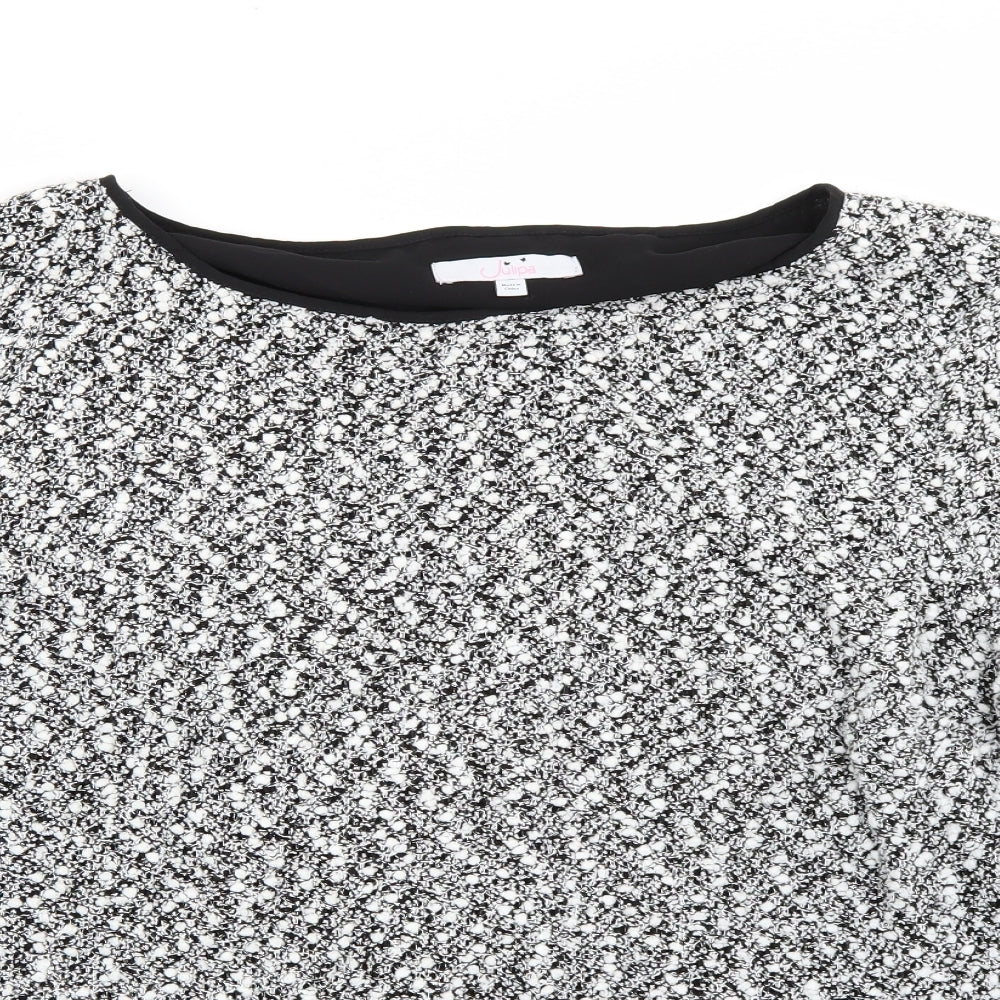 Julipa Womens White   Basic T-Shirt Size 26