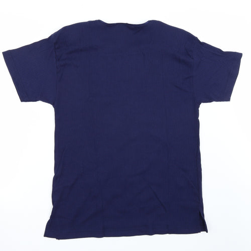 Paramour Womens Blue   Basic T-Shirt Size L