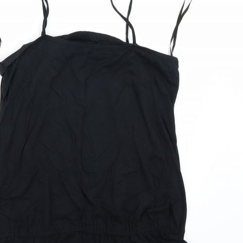 Preworn Womens Black   Basic T-Shirt Size 14