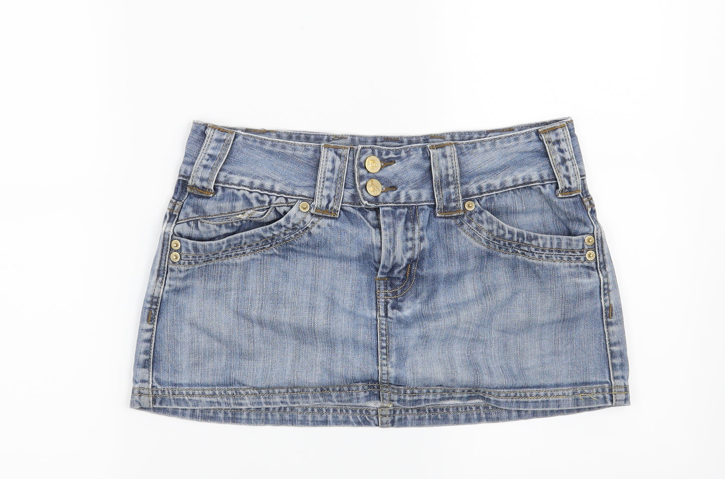 Bench Womens Blue   Mini Skirt Size 28 in