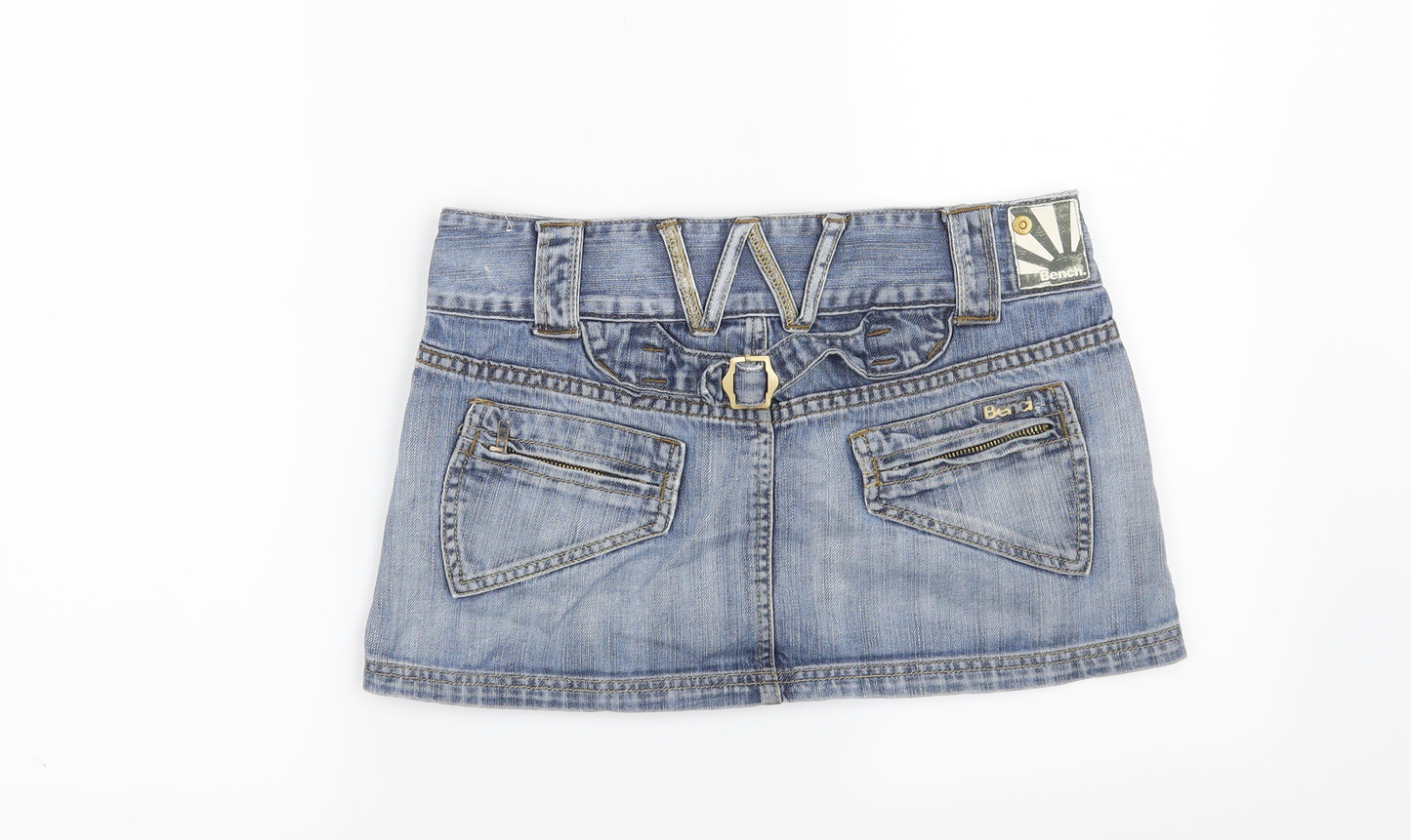 Bench Womens Blue   Mini Skirt Size 28 in