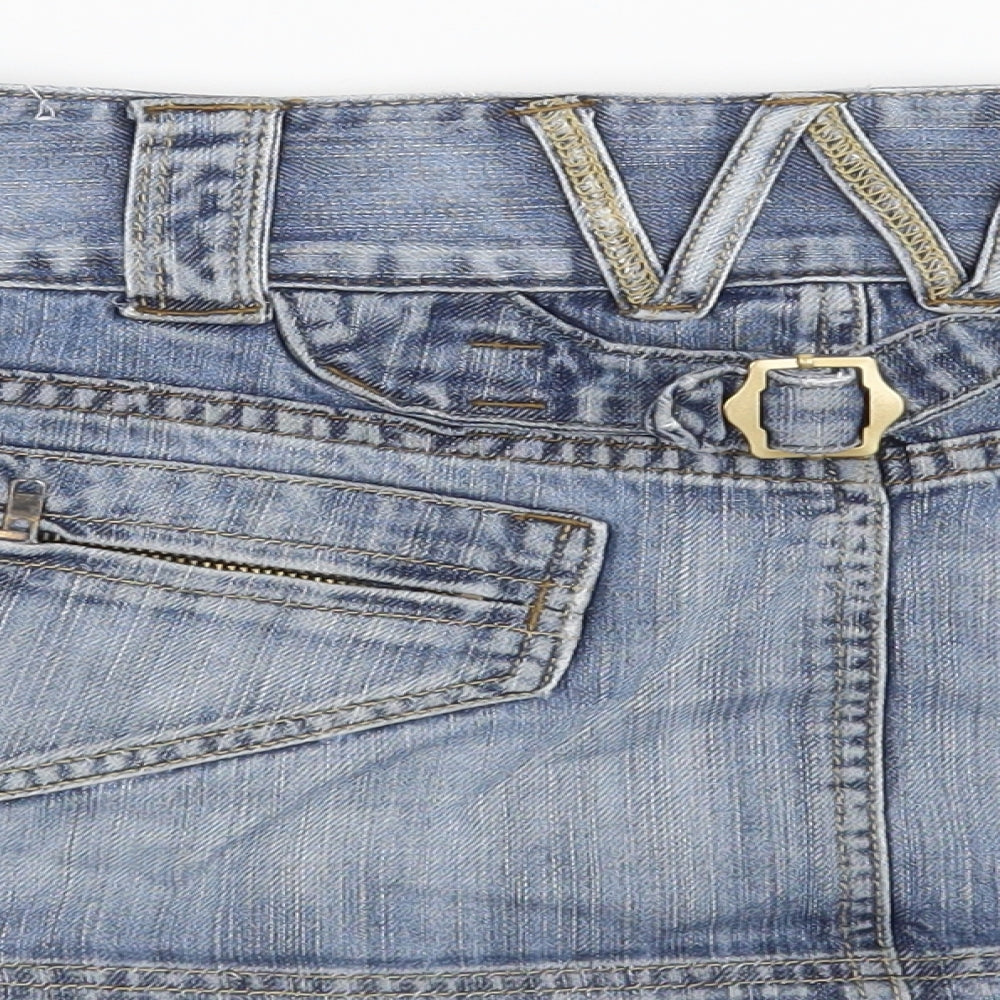 Bench Womens Blue   Mini Skirt Size 28 in