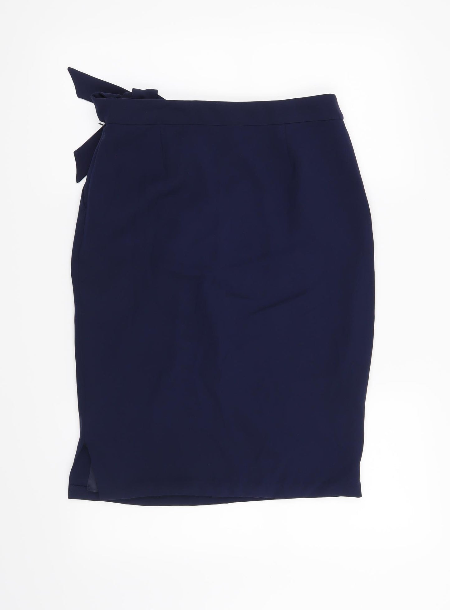 Marks and Spencer Womens Blue   Straight & Pencil Skirt Size 10