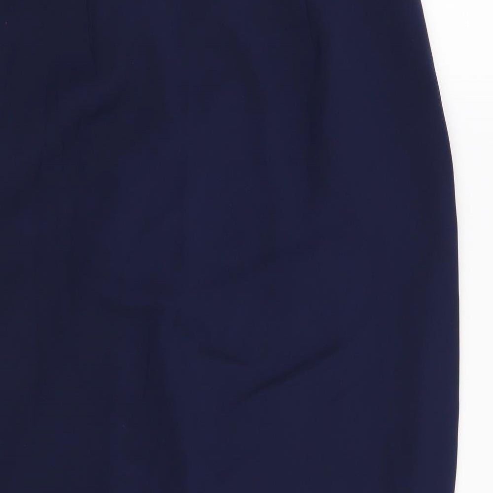 Marks and Spencer Womens Blue   Straight & Pencil Skirt Size 10