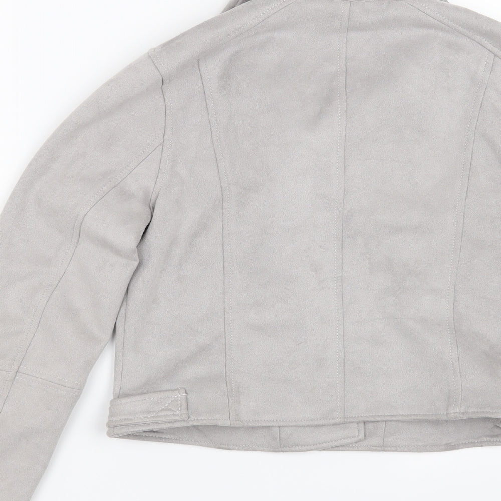 River Island Girls Grey   Jacket  Size 11-12 Years