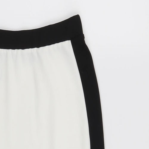 New Look Womens White   Skort Skirt Size 4