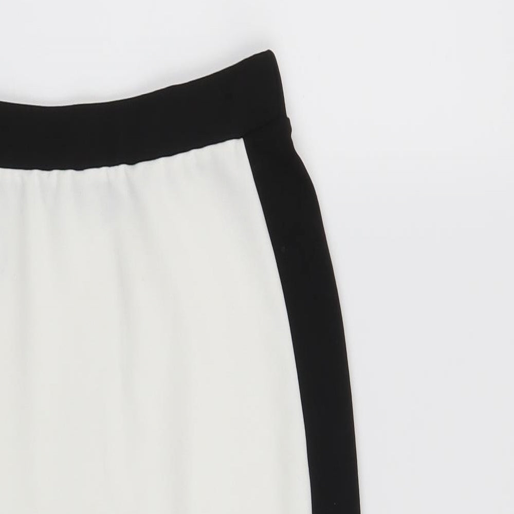 New Look Womens White   Skort Skirt Size 4