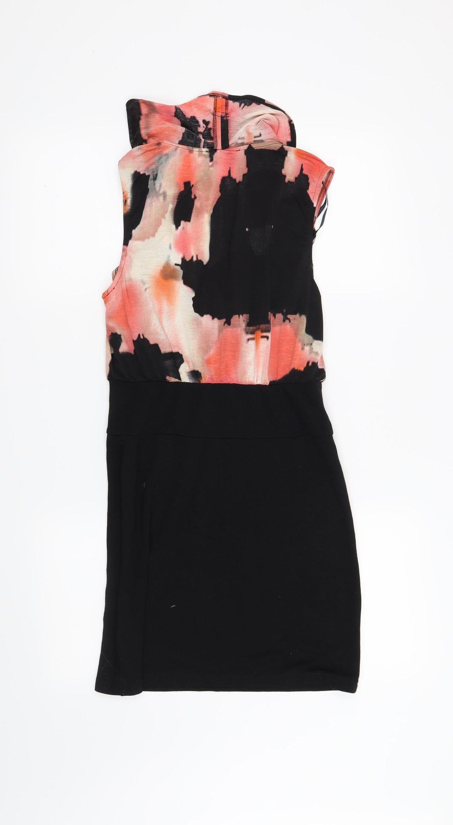 AX Paris Womens Black Geometric  Bodycon  Size 10