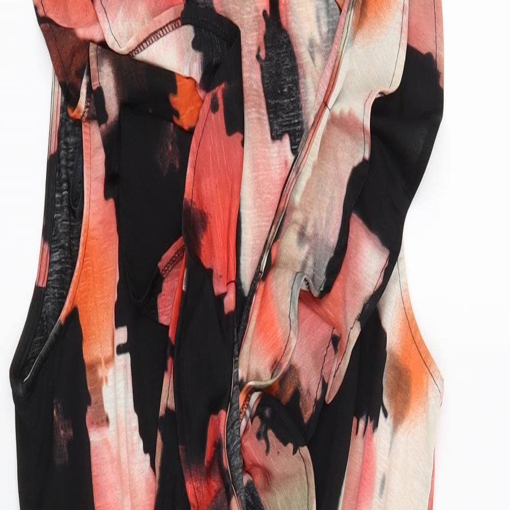 AX Paris Womens Black Geometric  Bodycon  Size 10