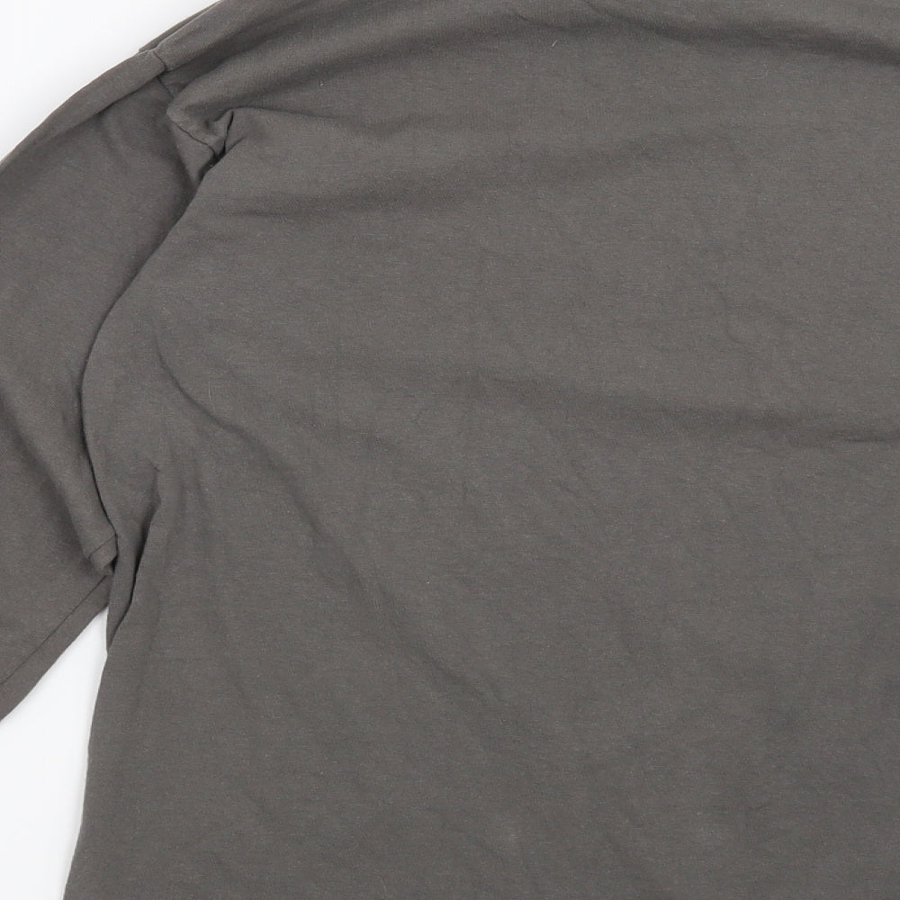 River Island Mens Grey   Pullover Sweatshirt Size M  - NYC