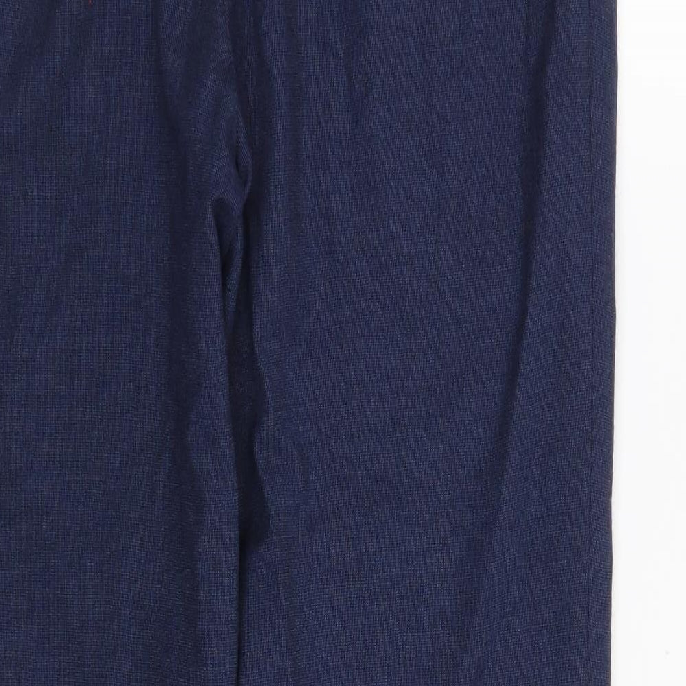 Burton Mens Blue   Trousers  Size 34 L30 in