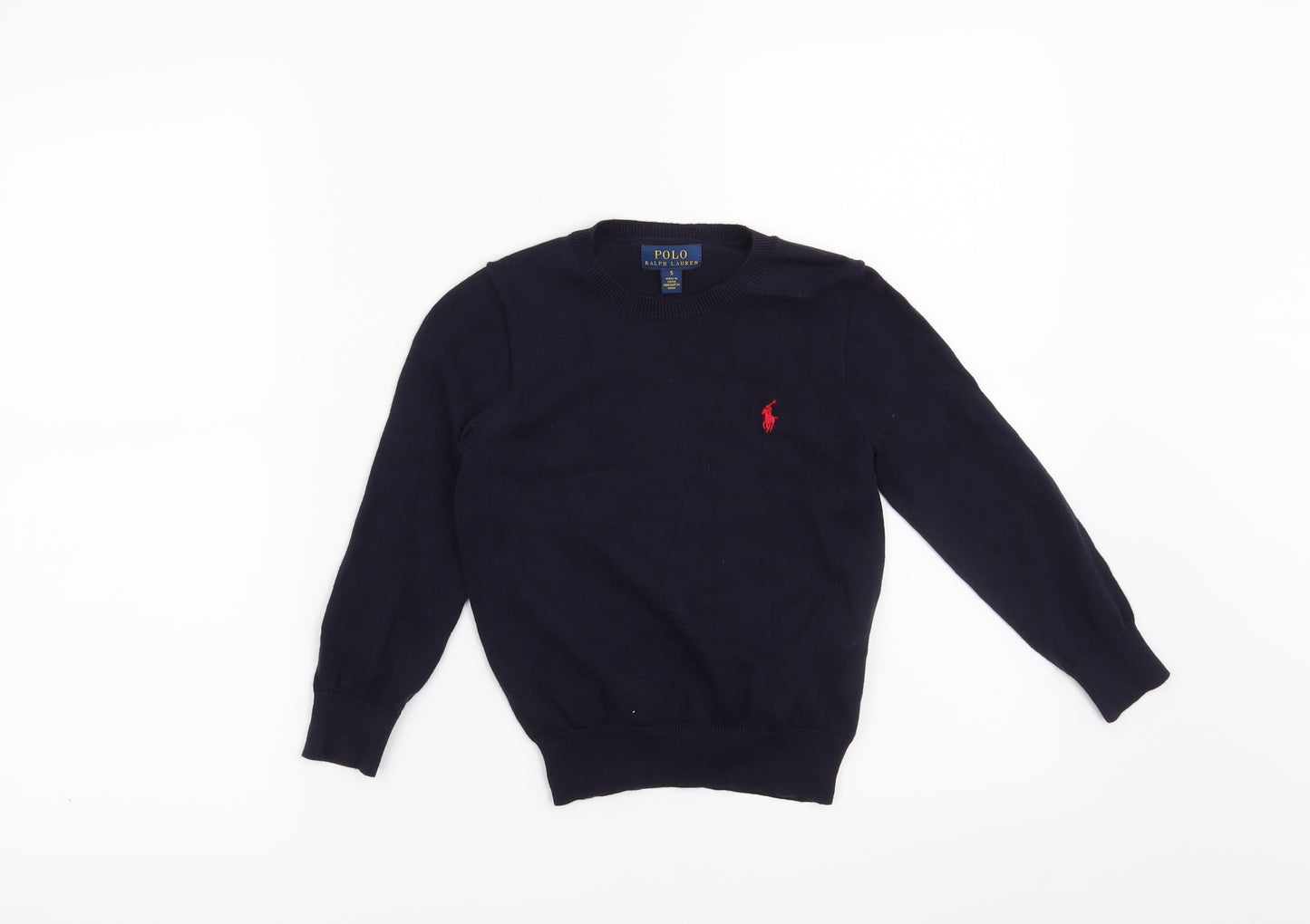 Polo Ralph Lauren Boys Blue   Pullover Jumper Size 5 Years