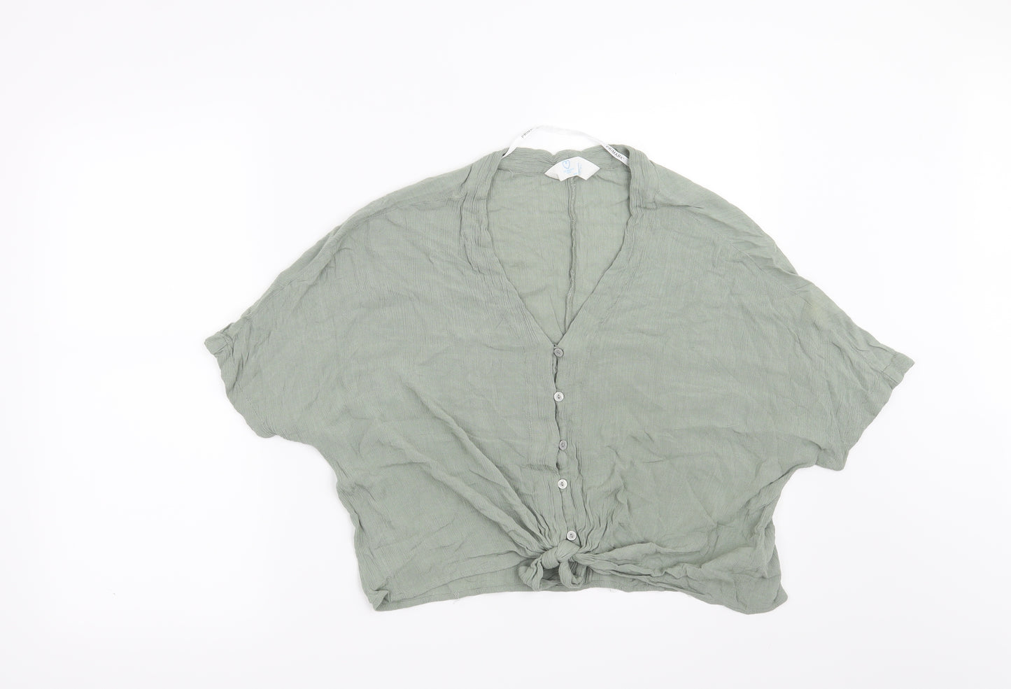 Primark Womens Green   Basic Blouse Size 8
