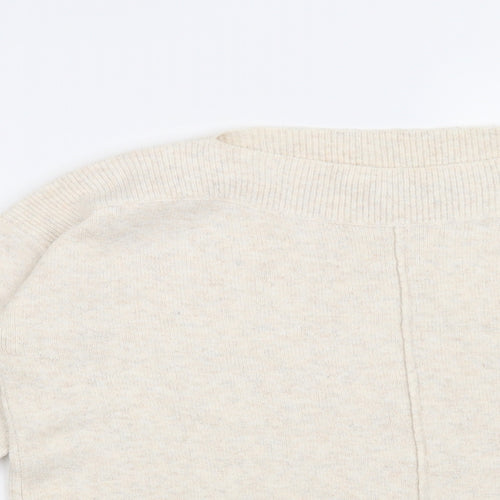 George Womens Beige   Pullover Jumper Size M
