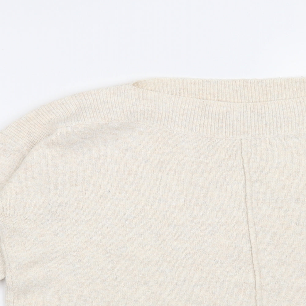 George Womens Beige   Pullover Jumper Size M