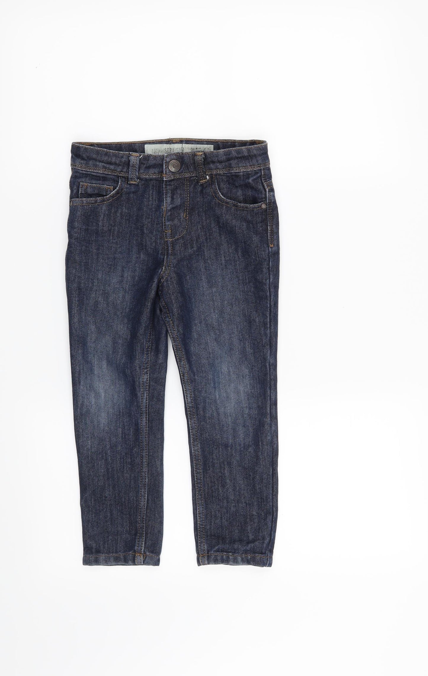 Denim CO Boys Blue   Straight Jeans Size 4-5 Years