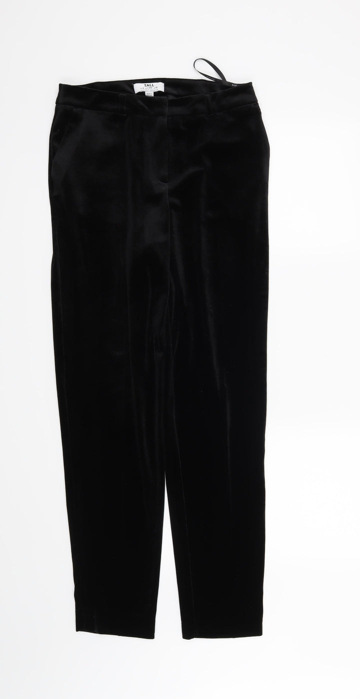 Dorothy Perkins Womens Black   Trousers  Size 8 L30 in