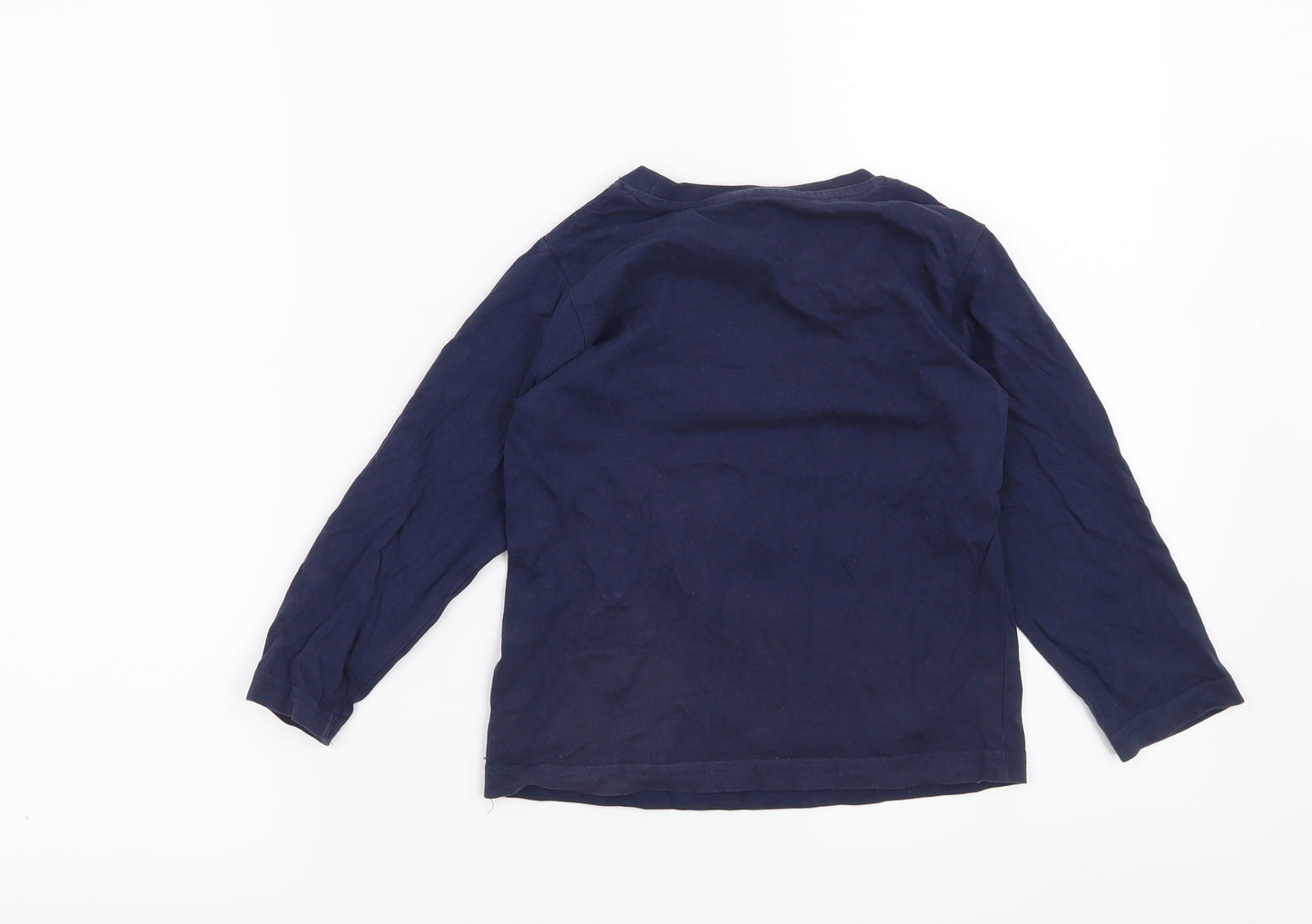 Nutmeg Boys Blue   Basic Casual Size 4-5 Years  - Little man in a big world