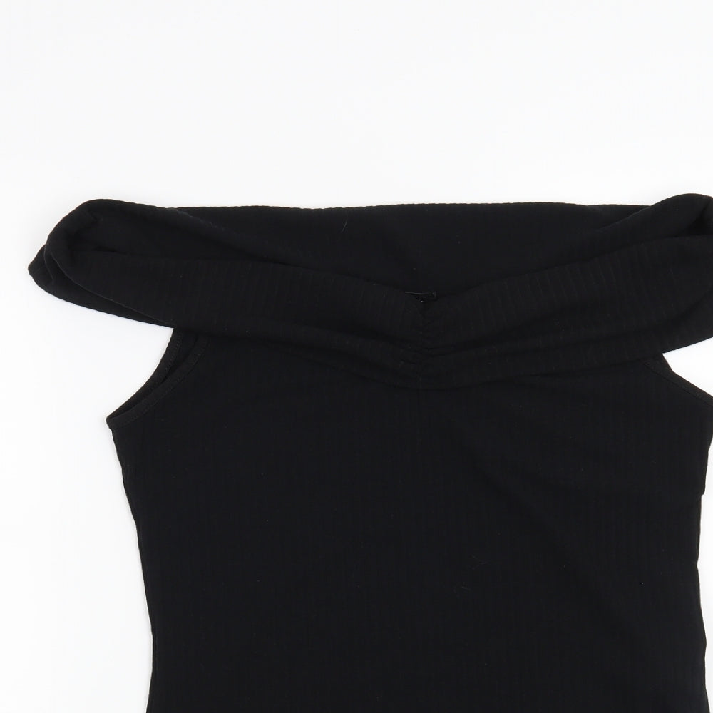 New Look Womens Black   Basic T-Shirt Size 16