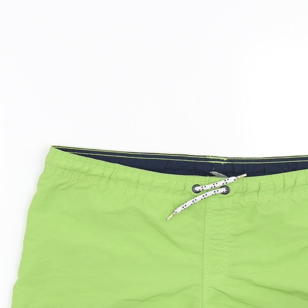 H&M Boys Green   Bermuda Shorts Size 15 Years