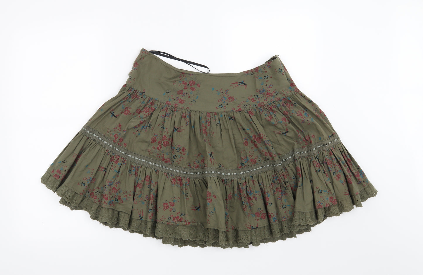 Dorothy Perkins Womens Green   Mini Skirt Size 14