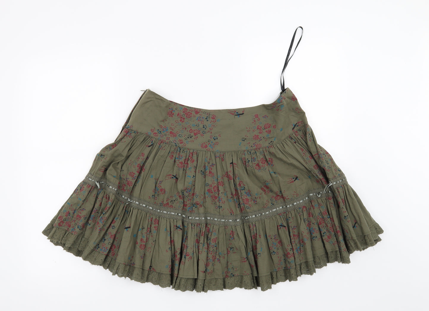 Dorothy Perkins Womens Green   Mini Skirt Size 14