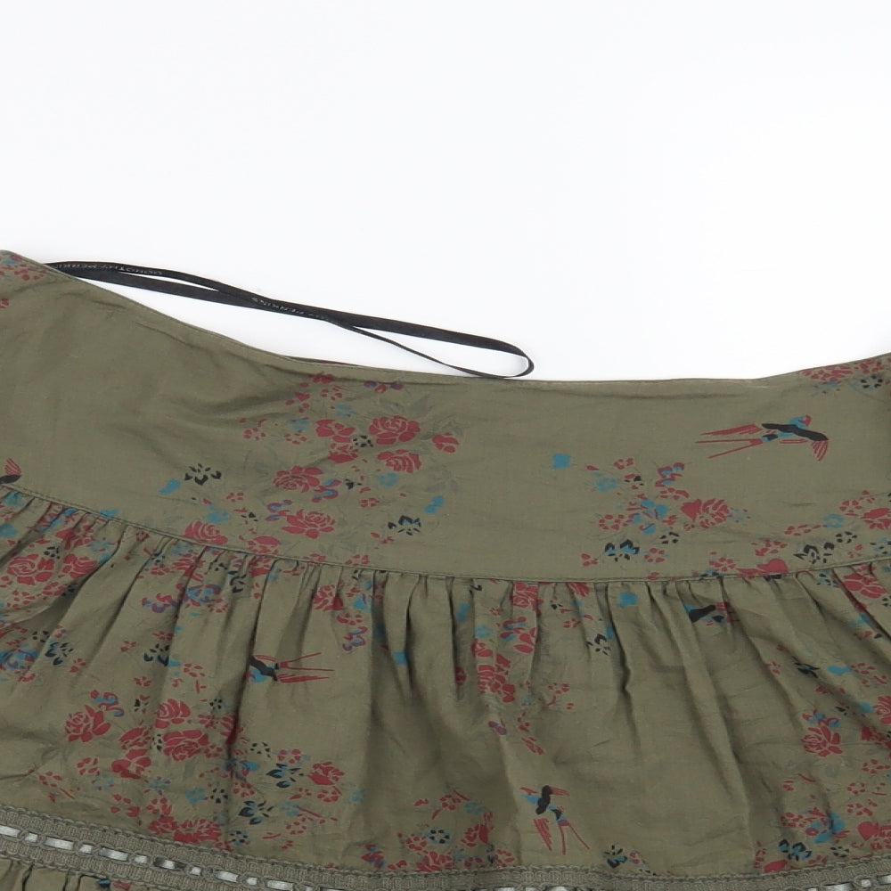 Dorothy Perkins Womens Green   Mini Skirt Size 14