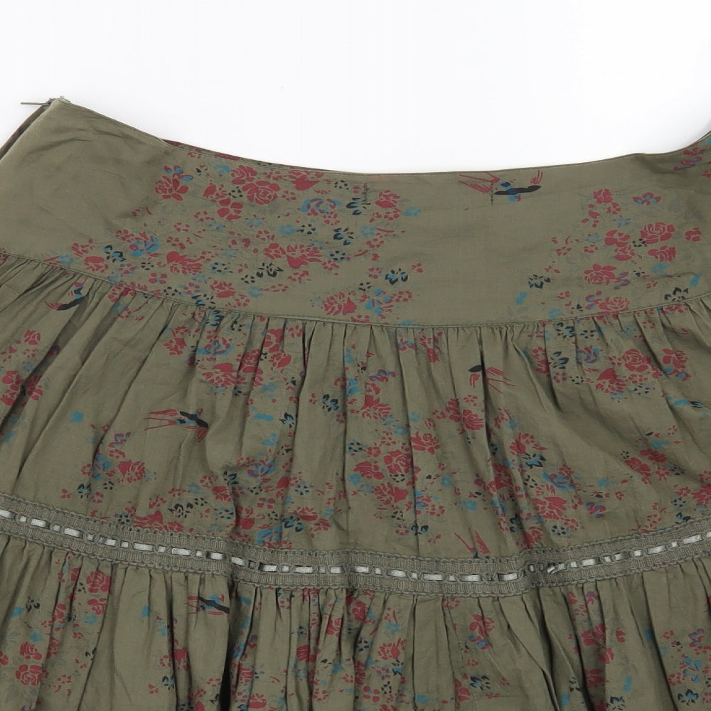 Dorothy Perkins Womens Green   Mini Skirt Size 14