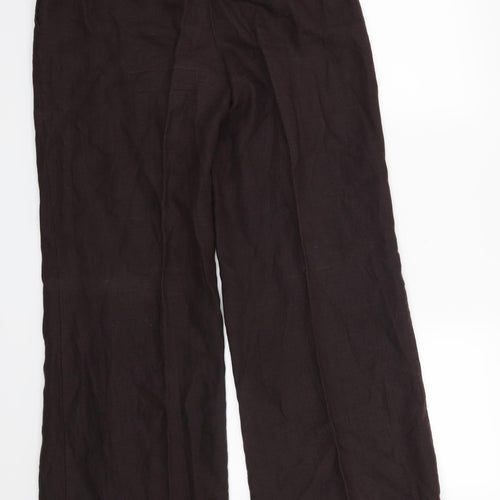NEXT Womens Brown   Trousers  Size 12 L30 in