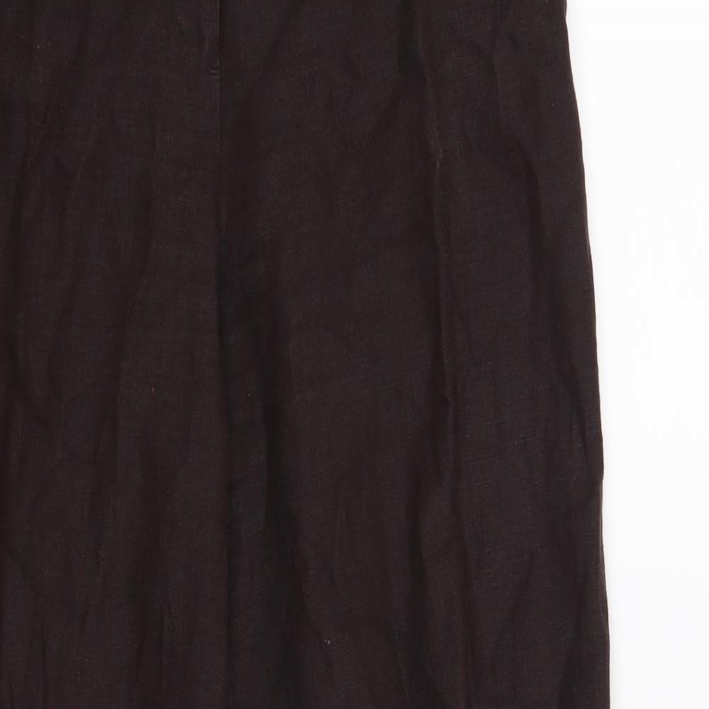 NEXT Womens Brown   Trousers  Size 12 L30 in